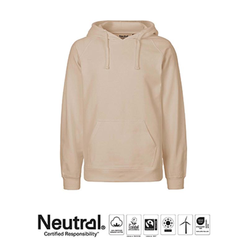 Image of Neutral  Fairtrade Organic Hooded Sweatshirt