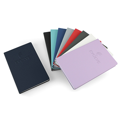 Image of Made in Britain, Cafeco Recycled A5 Notebooks in Pastel Shades