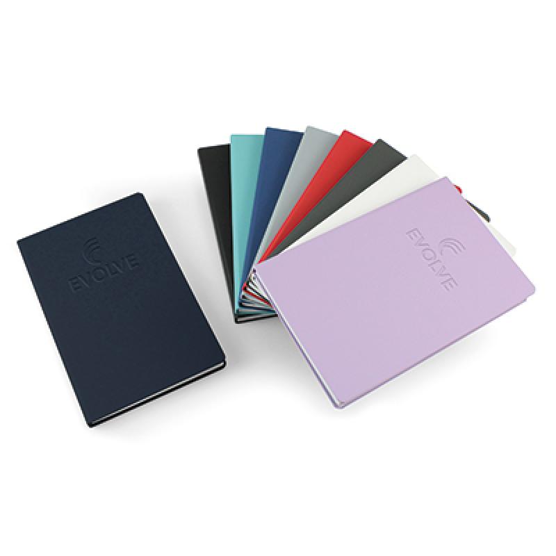 Image of Made in Britain, Cafeco Recycled A5 Notebooks in Pastel Shades