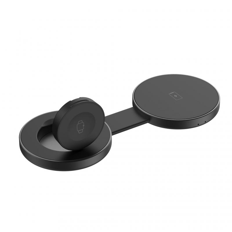 Image of Clam 15W Compact Wireless Fast Charger